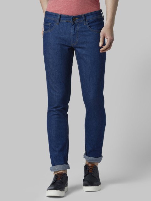 

Park Avenue Men Blue Regular Fit Mid-Rise Clean Look Jeans