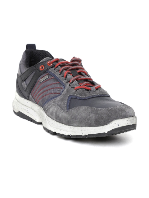 

Geox Men Grey Sneakers