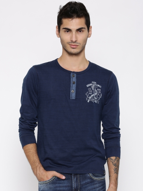 

Lee Blue Henley T-shirt