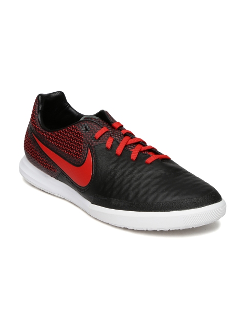 

Nike Women Black & Red Magistax Finale Indoor Football Shoes