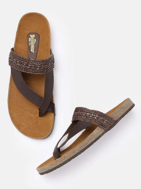 

The Roadster Lifestyle Co Men Brown Sandals
