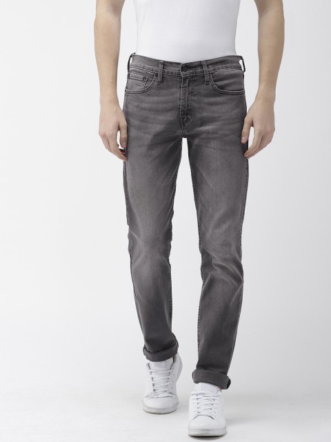 

Levis Men Grey 511 Slim Fit Mid-Rise Clean Look Stretchable Jeans