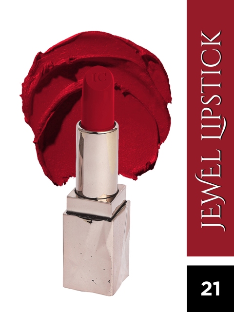 

INCOLOR Women Red Jewel Queen 21 Lipstick 3.7g