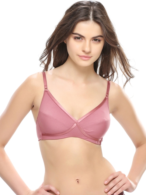 

Clovia Purple Full-Coverage T-shirt Bra BR0274P1240C