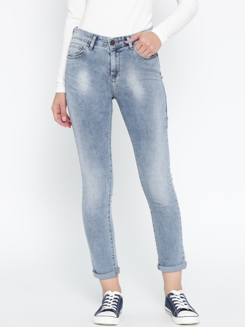 

SPYKAR Women Blue Adora Skinny Fit Mid-Rise Clean Look Stretchable Jeans