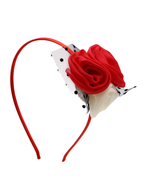 

The Magic Wand Red Embellished Hairband