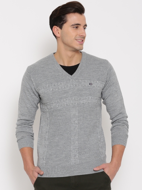

Arrow Sport Grey Melange Woollen Sweater