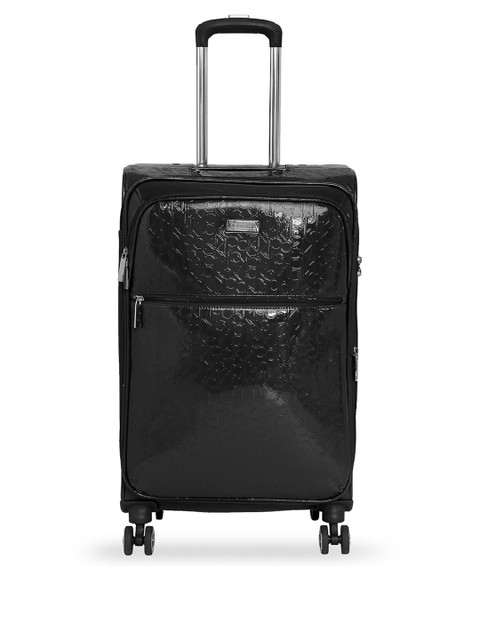 

Calvin Klein Unisex Black Impression Range Medium Trolley Suitcase