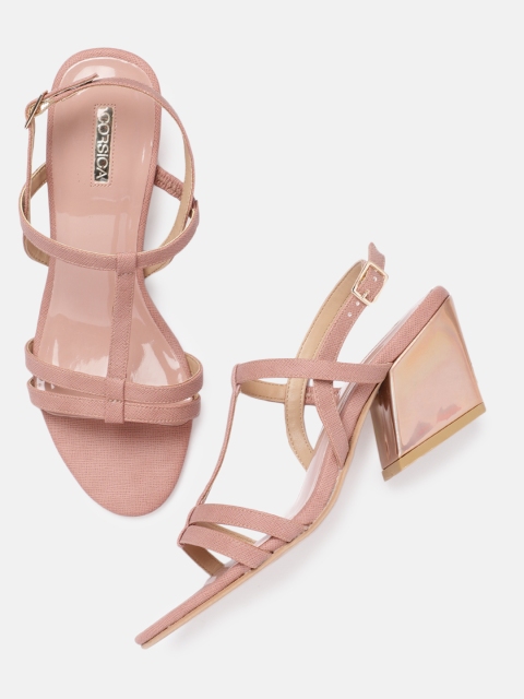 

CORSICA Women Nude-Coloured Solid Heels