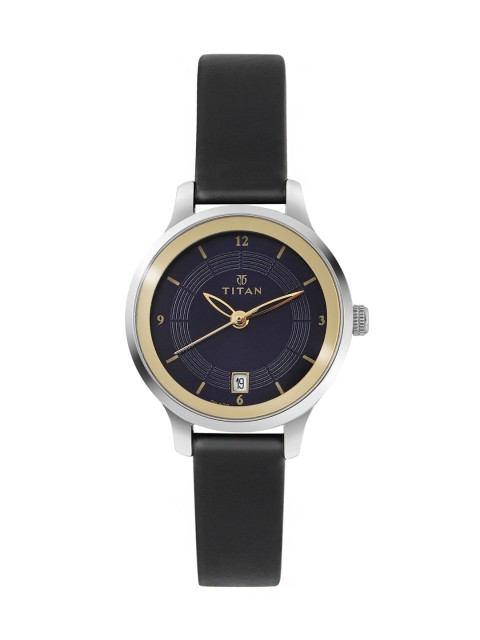 

Titan Women Blue Analogue Watch 2602SL01