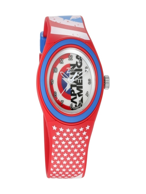 

Zoop Unisex Kids White & Red Analogue Watch C4048PP30