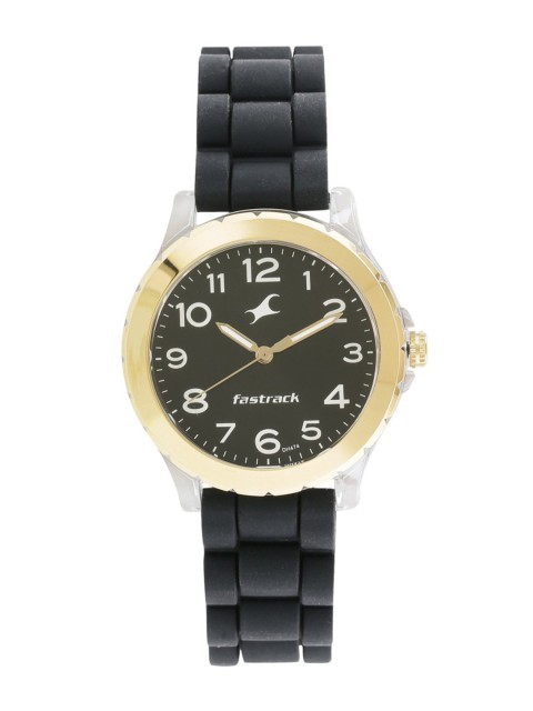 

Fastrack Women Black Analogue Watch 68009PP05