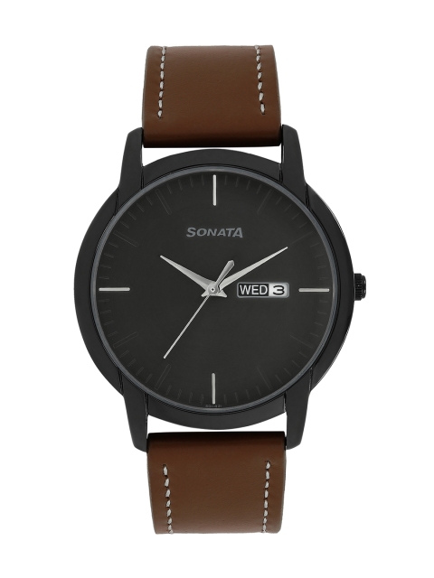 

Sonata Reloaded Men Grey Analogue watch 77031NL04