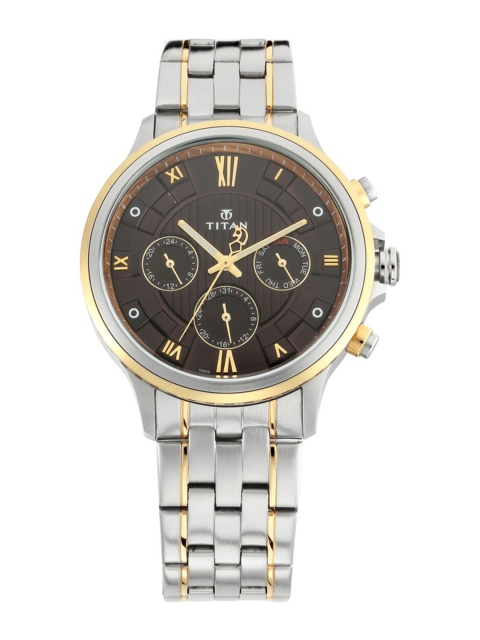 

Titan Men Brown Analogue Watch 1787BM01