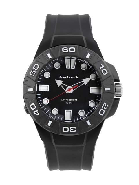 

Fastrack Men Black Analogue Watch