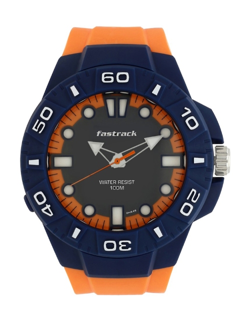 

Fastrack Men Blue Analogue Watch 38043PP03