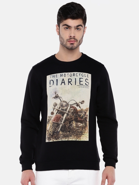 

Killer Men Black Printed Sweatshirt