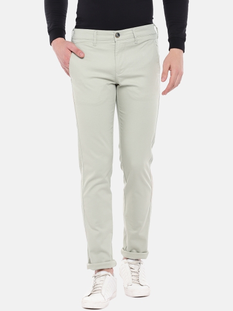 

Killer Men Grey Comfort Slim Fit Solid Regular Trousers