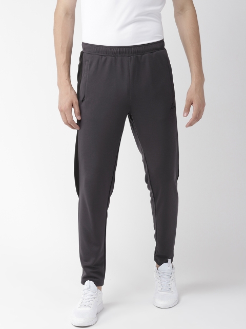 

Alcis Men Charcoal Grey Slim Fit Solid Training Track Pants