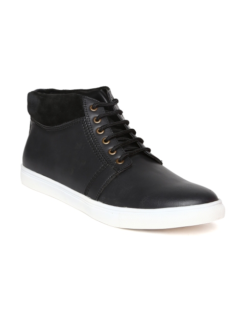 

San Frissco Men Black Sneakers