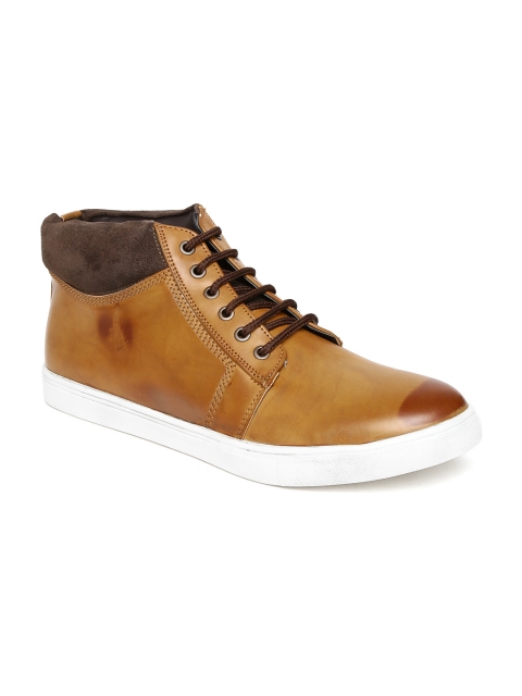 

San Frissco Men Tan Brown Casual Shoes