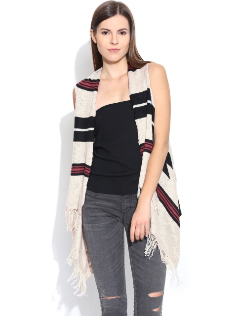 

Vero Moda Beige & Black Shrug