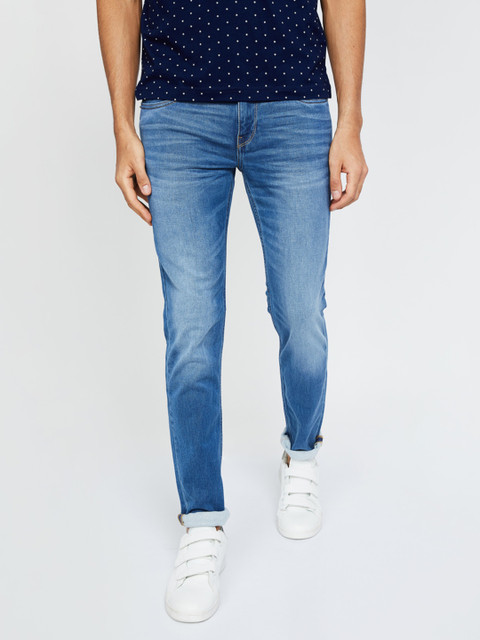 

Fame Forever by Lifestyle Men Blue Skinny Fit Mid-Rise Clean Look Jeans