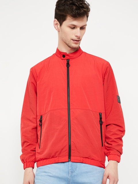 

Fame Forever by Lifestyle Men Red Solid Jacket