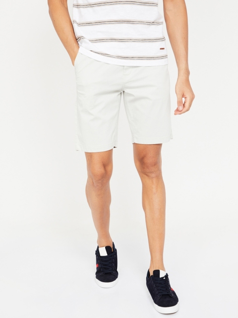 

Fame Forever by Lifestyle Men Grey Solid Regular Fit Regular Shorts