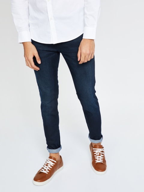 

Fame Forever by Lifestyle Men Blue Skinny Fit Mid-Rise Clean Look Jeans