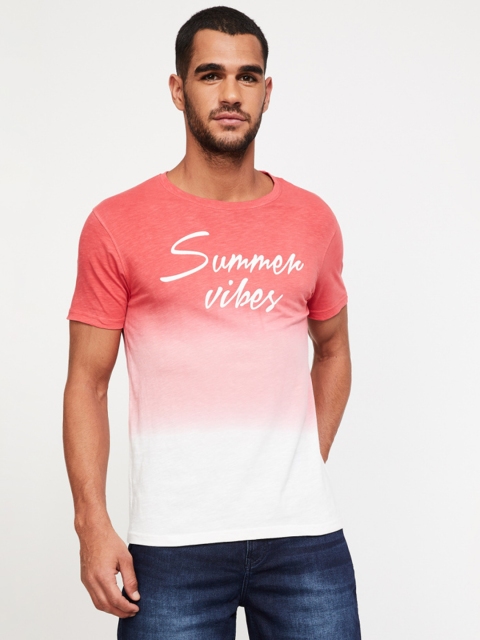 

Fame Forever by Lifestyle Men Red Solid Round Neck T-shirt