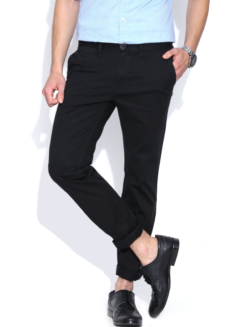 

Pepe Jeans Black Casual Trousers