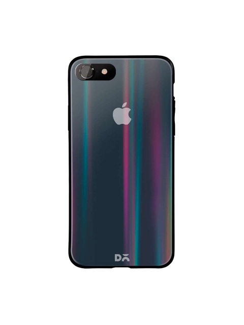 

DailyObjects Green iPhone 7 Holographic Glass Case Cover