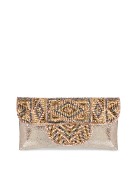 

Mochi Gold-Toned Embellished Clutch