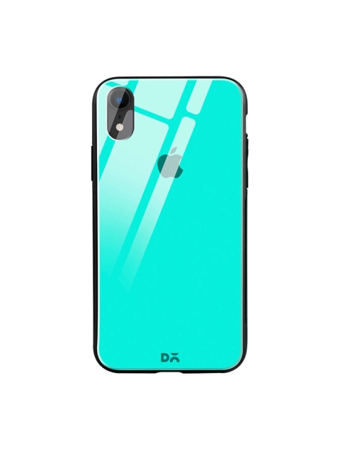 

DailyObjects Sea Green iPhone XR Glass Case