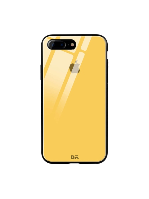 

DailyObjects Mustard Yellow iPhone 7 Plus Glass Case