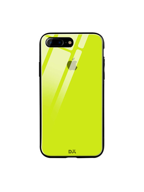 

DailyObjects Lime Green iPhone 7 Plus Glass Case Cover