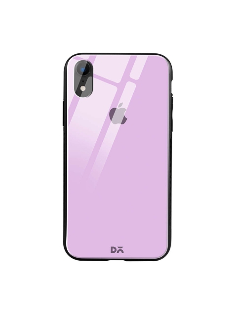 

DailyObjects Lavender iPhone XR Glass Case