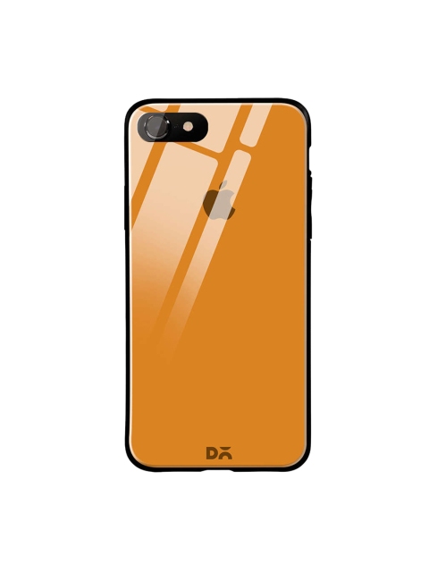 

DailyObjects Orange iPhone 8 Glass Case Cover