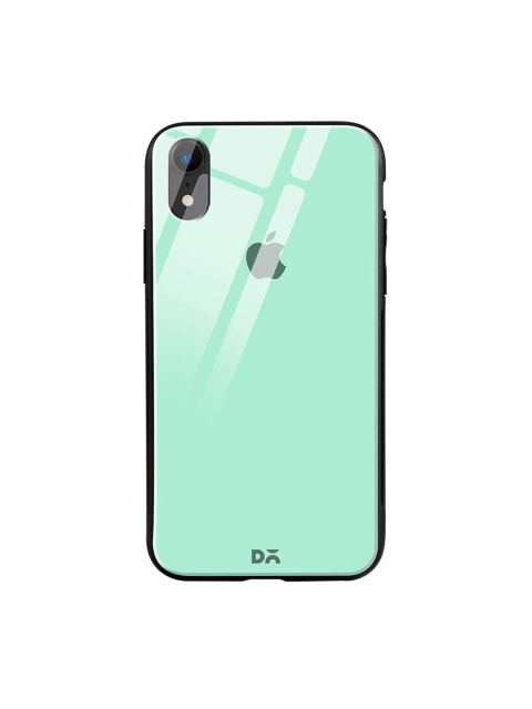 

DailyObjects Sea Green iPhone XR Glass Case Cover