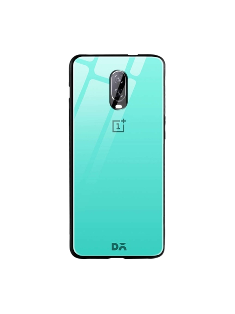 

DailyObjects Turquoise Blue One Plus 6T Glass Case Cover