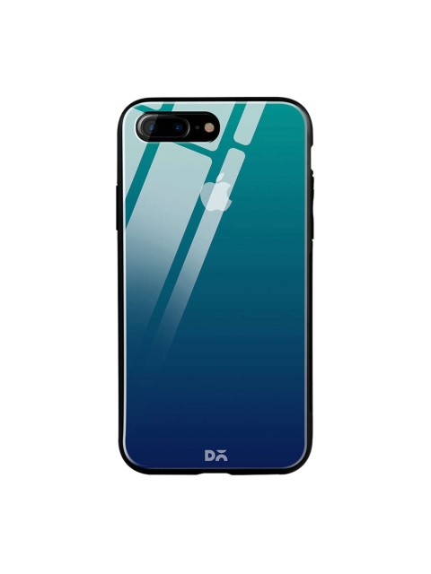 

DailyObjects Teal iPhone 7 Plus Glass Case Cover