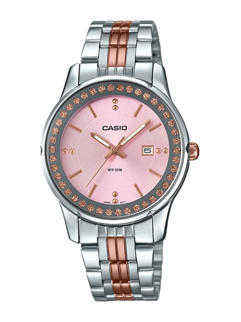 

CASIO Enticer Women Pink Analogue watch A1589 LTP-1358RG-4AVDF