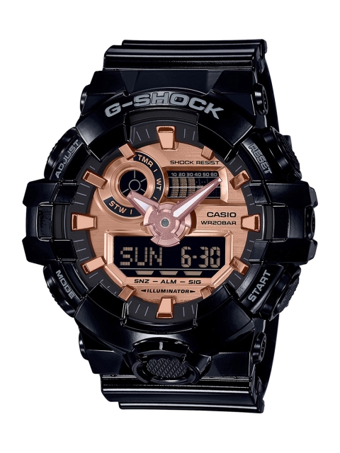 

CASIO G-Shock Men Gold Dial Black & Gold Series Watch GA-700MMC-1ADR - G938