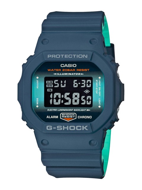 

CASIO G-Shock Men Blue Dial Basic Watch DW-5600CC-2DR - G905