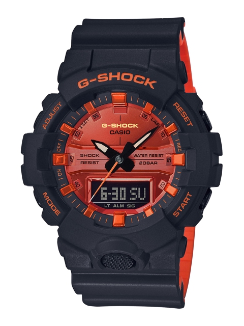 

Casio G-Shock Men Orange Analogue and Digital watch G919 GA-800BR-1ADR