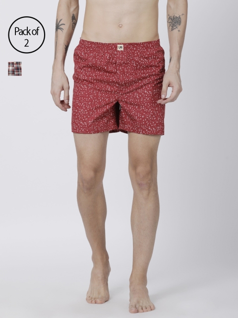 

Urban Dog Men Pack of 2 Assorted Boxers UDBX130_UDBX137