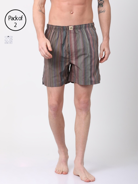 

Urban Dog Men Pack of 2 Assorted Boxers UDBX132_UDBX145