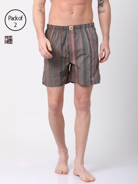 

Urban Dog Men Pack of 2 Assorted Boxers UDBX130_UDBX132
