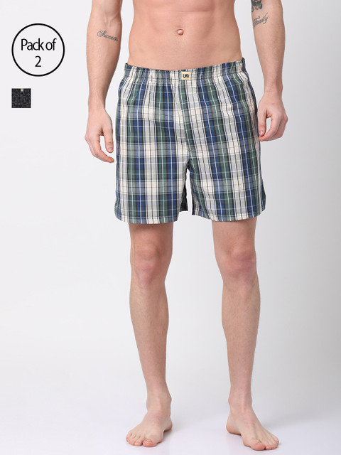 

Urban Dog Men Pack of 2 Assorted Boxers UDBX126_UDBX157